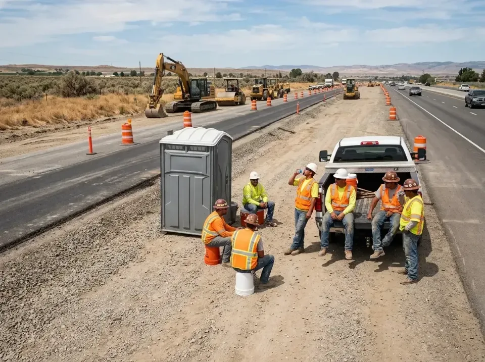 highway-road-construction-crew-007 — frequently asked questions, Porta Potty and Restroom Rentals in Moorestown-Lenola, NJ